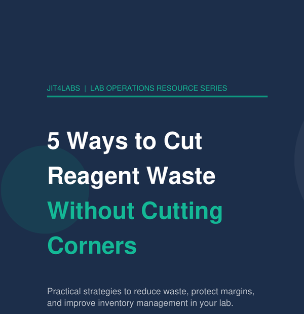 5 Ways to Cut Reagent Waste Without Cutting Corners